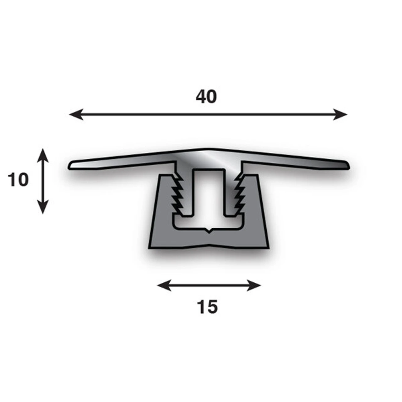 Timber Flooring Twin Profile Silver 990mm 3 Timber Flooring Twin Profile Silver 990mm