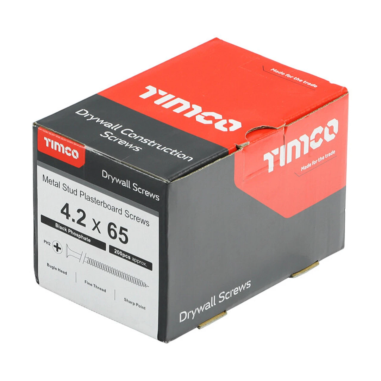 Timco C2 Clamp-Fix Premium Multi-Purpose Screws Yellow TX25 5 X 100mm (300 Pack) 50100C2CTUB 4 Timco C2 Clamp-Fix Premium Multi-Purpose Screws Yellow TX25 5 X 100mm (300 Pack) 50100C2CTUB - Image 2