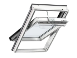 Velux GGU 007030 Solar Centre Pivot White Polyurethane Roof Window (Various Size)