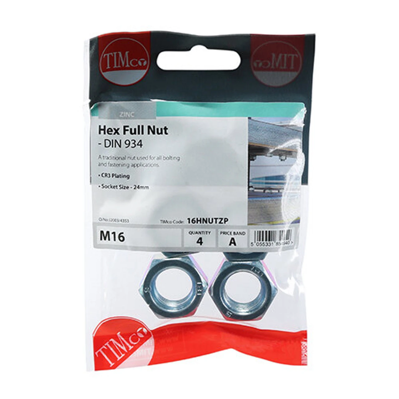 Timco Muti-Fix External Masonry Bolts Hex Flange Silver M8 6 X 100mm (100 Pack) MF6100 4 Timco Muti-Fix External Masonry Bolts Hex Flange Silver M8 6 X 100mm (100 Pack) MF6100 - Image 2