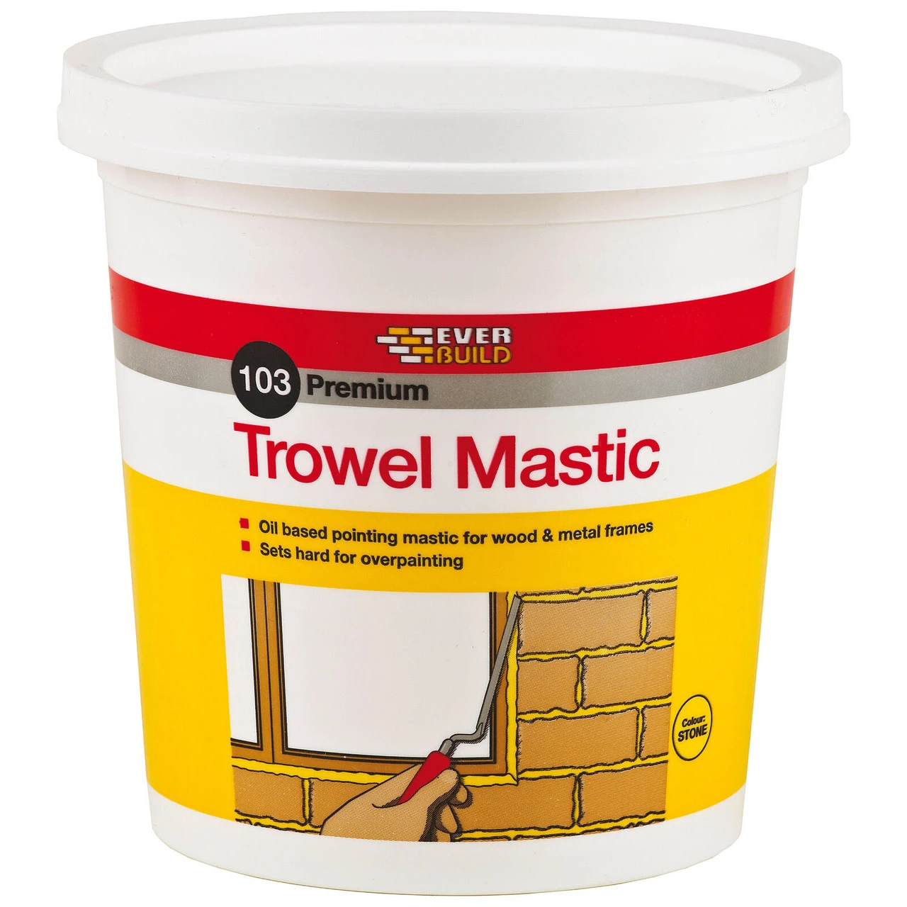 Everbuild 103 Trowel Mastic 6kg 3 Everbuild 103 Trowel Mastic 6kg