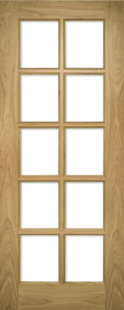 Deanta Bristol Oak Glazed Door