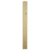 Richard Burbidge Half Newel Base Pine 510 X 82 X 39mm