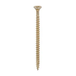 Timco Classic C2 Strong-Fix Multi-Purpose Screws PZ2 Yellow 5 X 80mm (1000 Pack) 50080C2LT