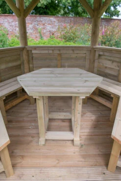 Forest Garden Hexagonal Timber Roof Gazebo Furnished Green -Home Building Materials Store t.tlx H3H8tUo.0H8rPlazjH.HznjH6 .HEUfHPRWZoHg 0 80719.1680668914