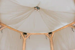 Forest Garden Hexagonal Thatched Roof Gazebo Furnished Cream -Home Building Materials Store t.tlx KvK6GgU.CK6domUexK.Kv4BKs. 55952.1677065731