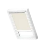 Velux DSL 1025SWL Standard Beige Solar Blackout Blind & White Side Channels
