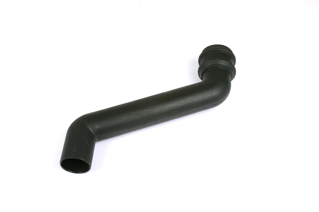 Cascade Rainwater 68mm Round Cast Iron Effect 305mm Offset Black 240 X 373 X 70mm 3 Cascade Rainwater 68mm Round Cast Iron Effect 305mm Offset Black 240 X 373 X 70mm