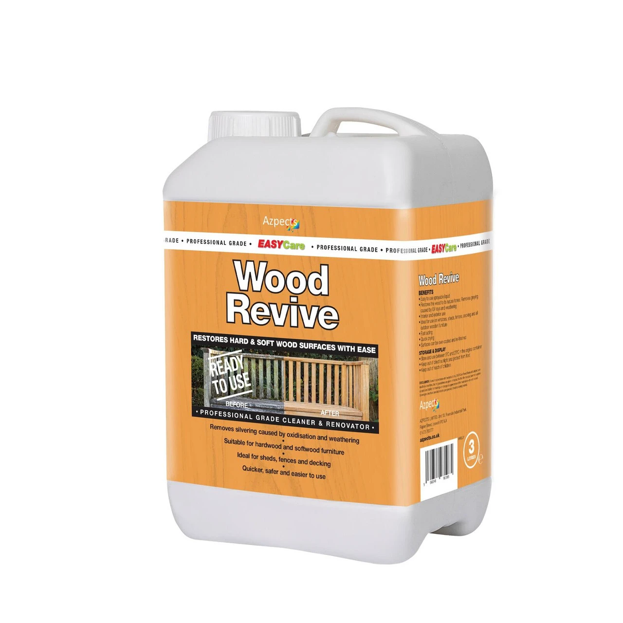 Azpect EasyCare Wood Revive 3 Litre (2606) 3 Azpect EasyCare Wood Revive 3 Litre (2606)
