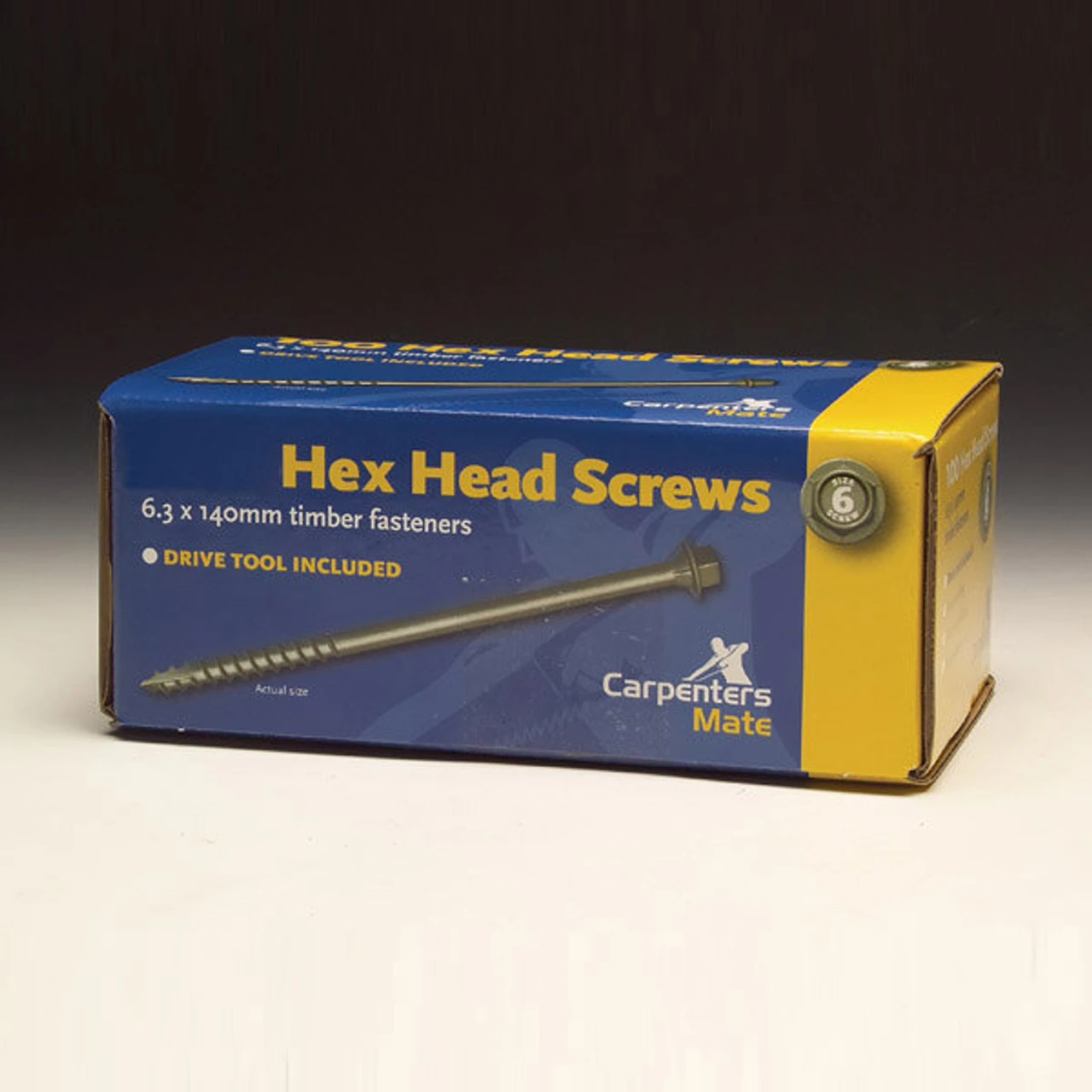 OSC CMHH-70-25 PRO CARPENTERS MATE HEX HEAD SCREWS 70mm (Pk25) 3 OSC CMHH-70-25 PRO CARPENTERS MATE HEX HEAD SCREWS 70mm (Pk25)