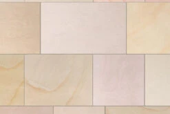 Sawn Versuro Natural Stone Paving Golden Sand 1210 X 310 X 22mm (25 Pack)