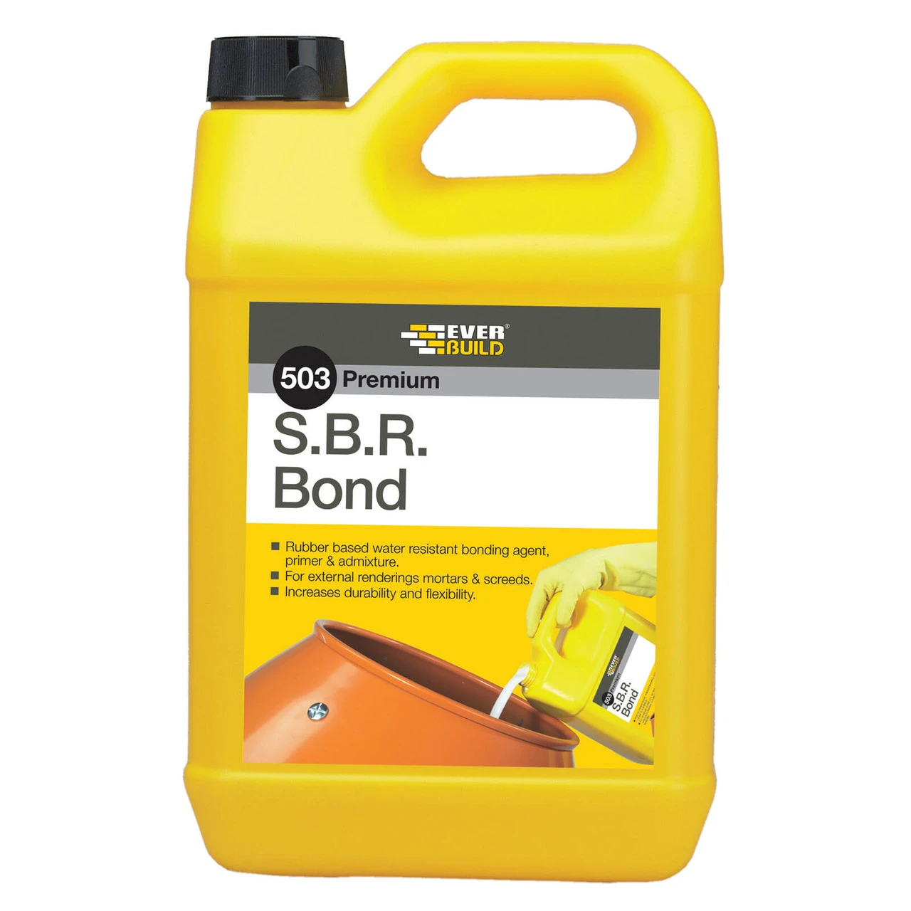 Everbuild 503 SBR Bond 5 Litre (SBR5L) 3 Everbuild 503 SBR Bond 5 Litre (SBR5L)