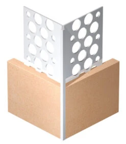 Expamet UPVC Multi-Coat Angle Bead (15mm) White 3000 X 41mm (PAB015F3000)