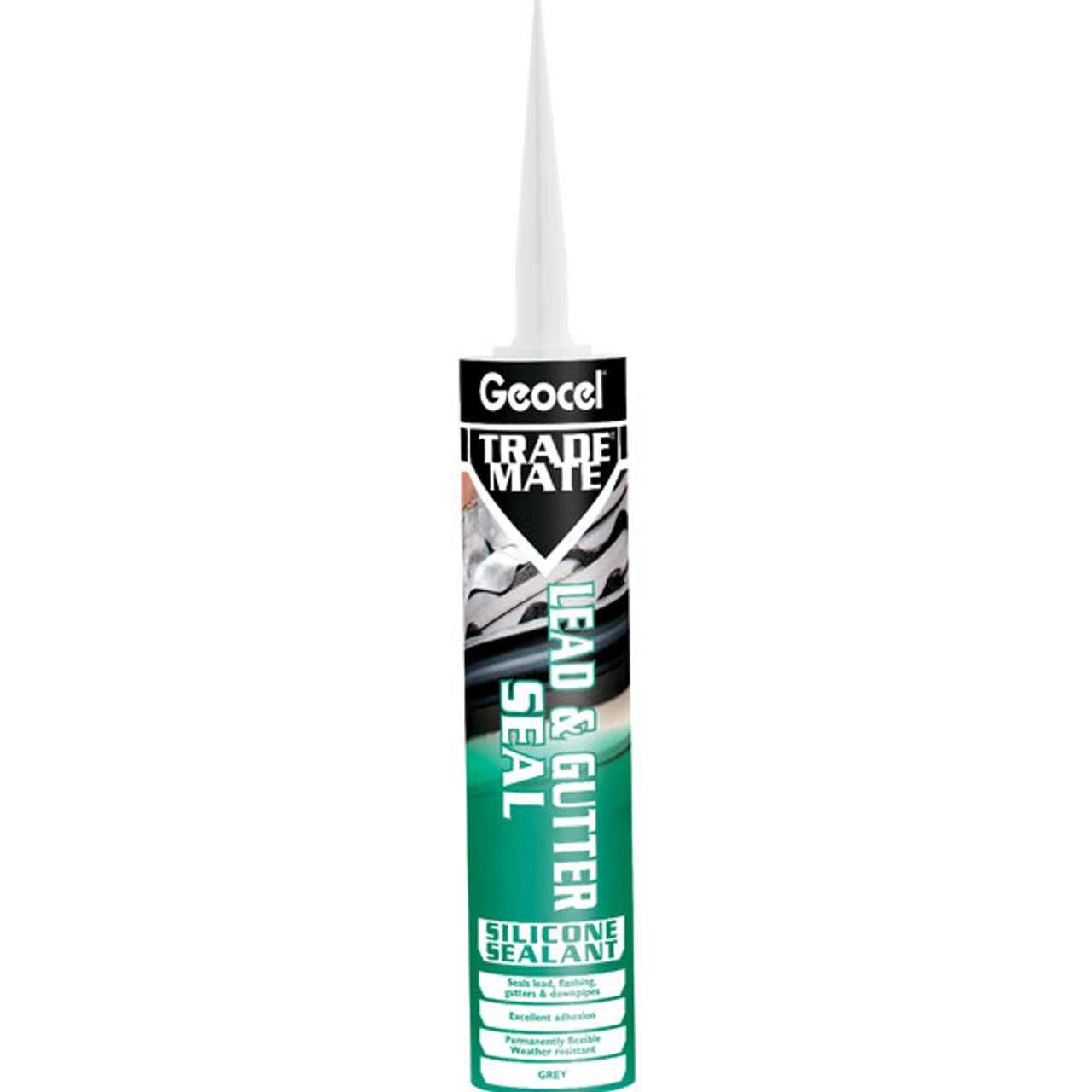 Geocel Trade Mate Lead & Gutter Seal Grey 310ml 3 Geocel Trade Mate Lead & Gutter Seal Grey 310ml