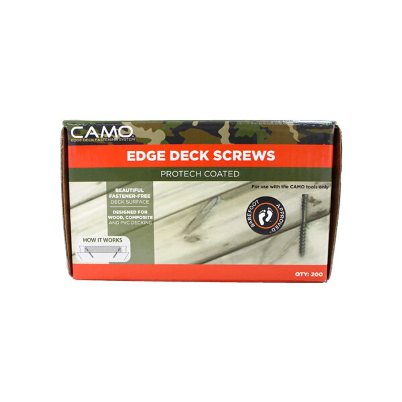 Camo Deck Screws 48mm With 1 Driver Bit Pack Of 200 4 Camo Deck Screws 48mm With 1 Driver Bit Pack Of 200 - Image 2