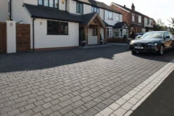 Drivesett Argent Priora Concrete Paving Graphite Mixed Size Pack (8.06m2)