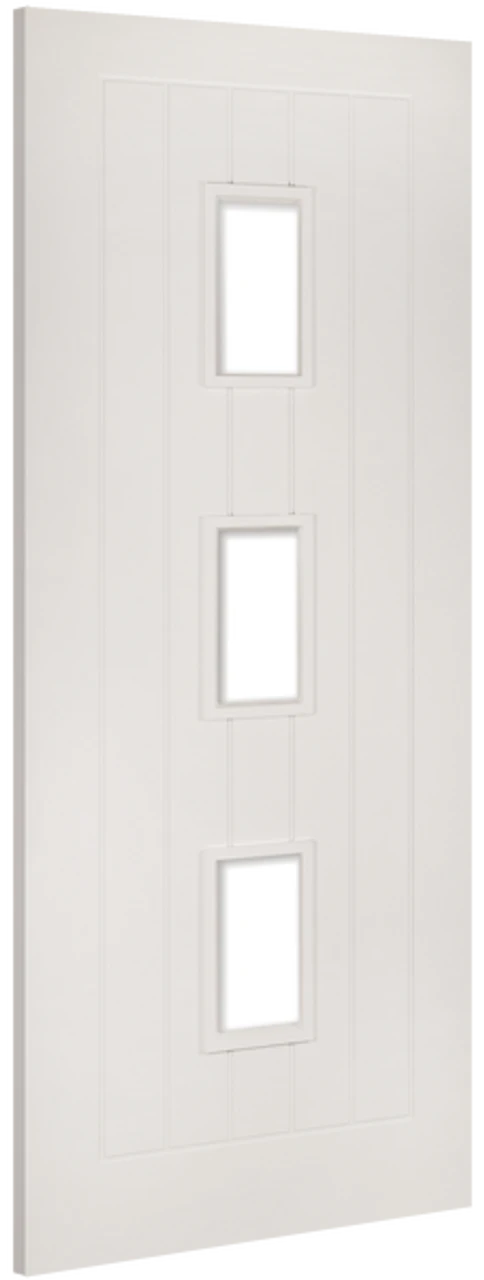 Deanta Ely White Primed 3L Glazed Fire Door 5 Deanta Ely White Primed 3L Glazed Fire Door - Image 3