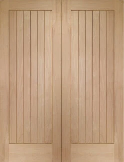 XL Suffolk Internal Oak Rebated Door Pair