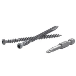 Trex Composite Decking Screws 70mm FastenMaster TrapEase3 Spiced Rum
