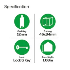 Albany Sheds Norfolk Apex Shed Treated 2400 X 1800mm -Home Building Materials Store t.tlx kfkLMC0.1kLfvTFHTk.kQHFkY. 50387.1701483715