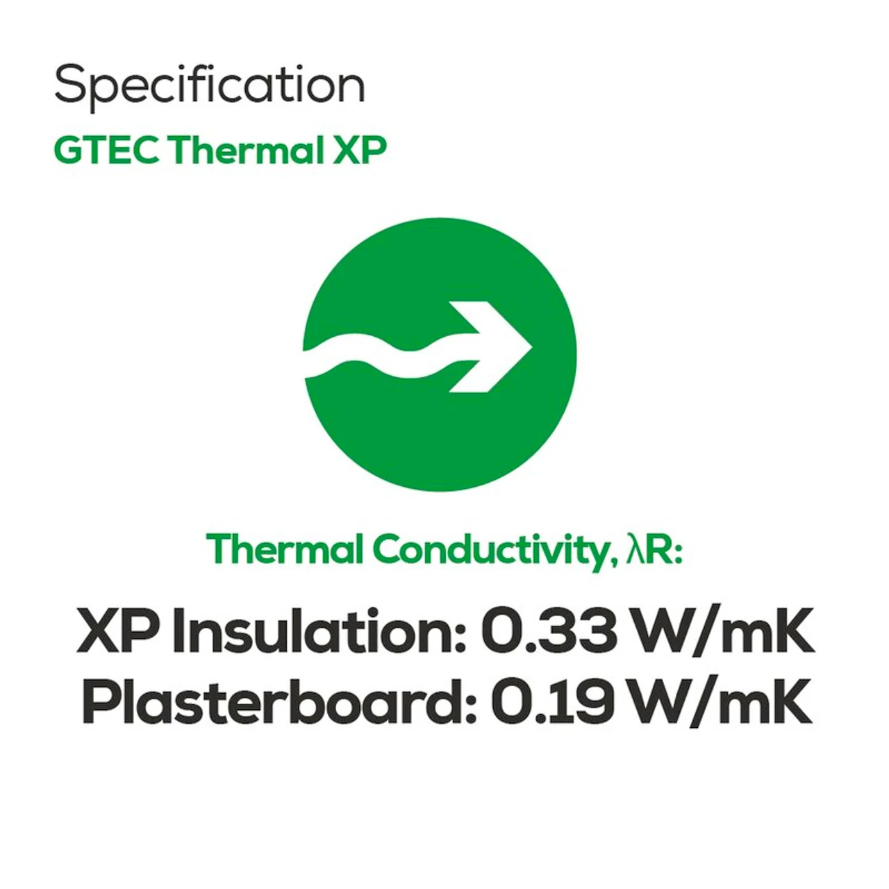 Siniat GTEC Thermal XP Board Plasterboard Tapered Edge 2400 X 1200 X 27mm 5 Siniat GTEC Thermal XP Board Plasterboard Tapered Edge 2400 X 1200 X 27mm - Image 3