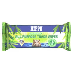 Hippo Multi-Purpose Bamboo Trade Wipes (100 Pack) H18726