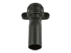 Cascade Rainwater 68mm Round Cast Iron Effect Plinth Offset & Lugs Black 800 X 150 X 100mm