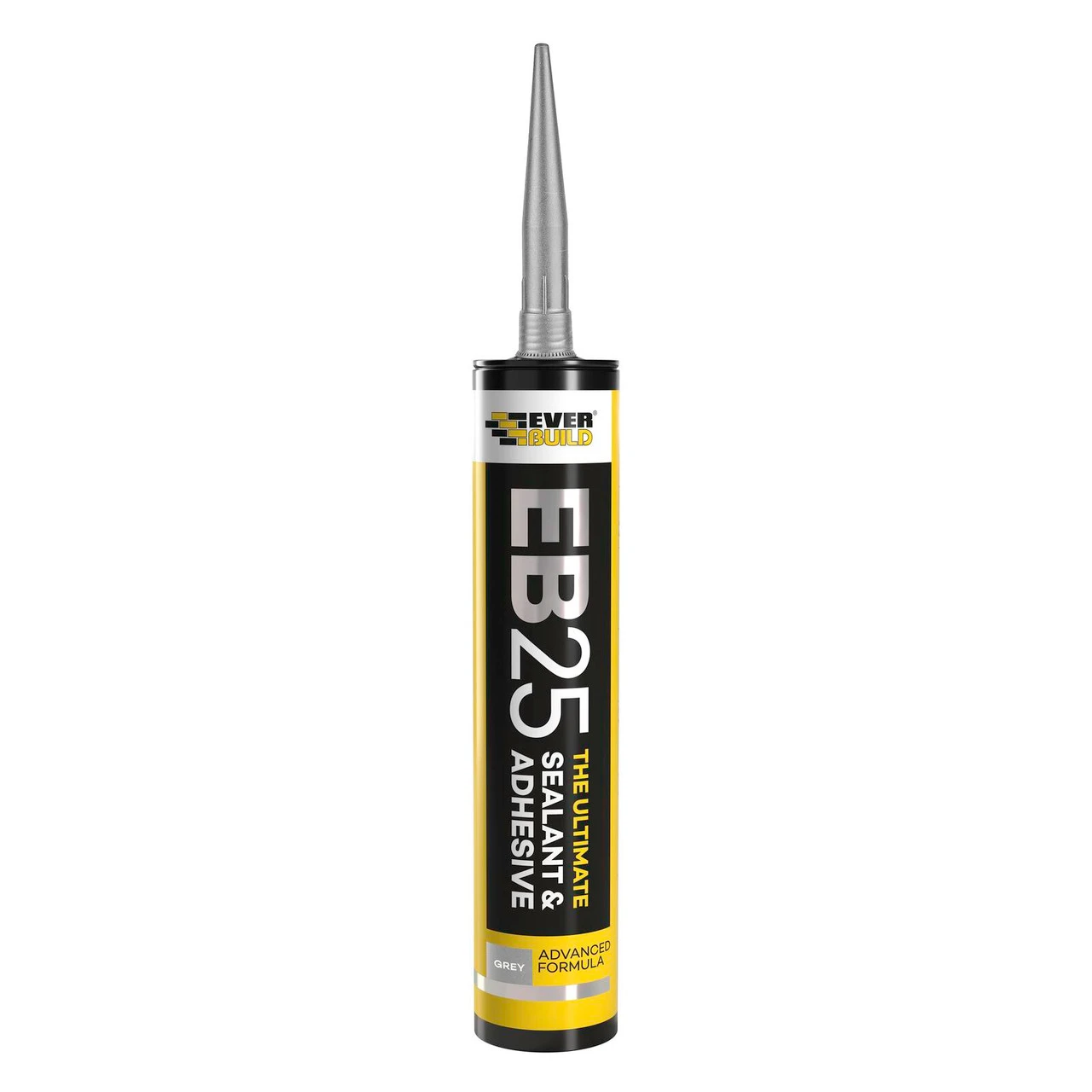 Everbuild EB25 Ultimate Sealant & Adhesive Cartridge Grey 300ml EB25GY 3 Everbuild EB25 Ultimate Sealant & Adhesive Cartridge Grey 300ml EB25GY