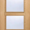 LPD Vancouver Fully Finished Oak Glazed Door