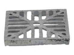 Brett Martin 160mm Square Alloy Grid Silver 10 X 160 X 160mm