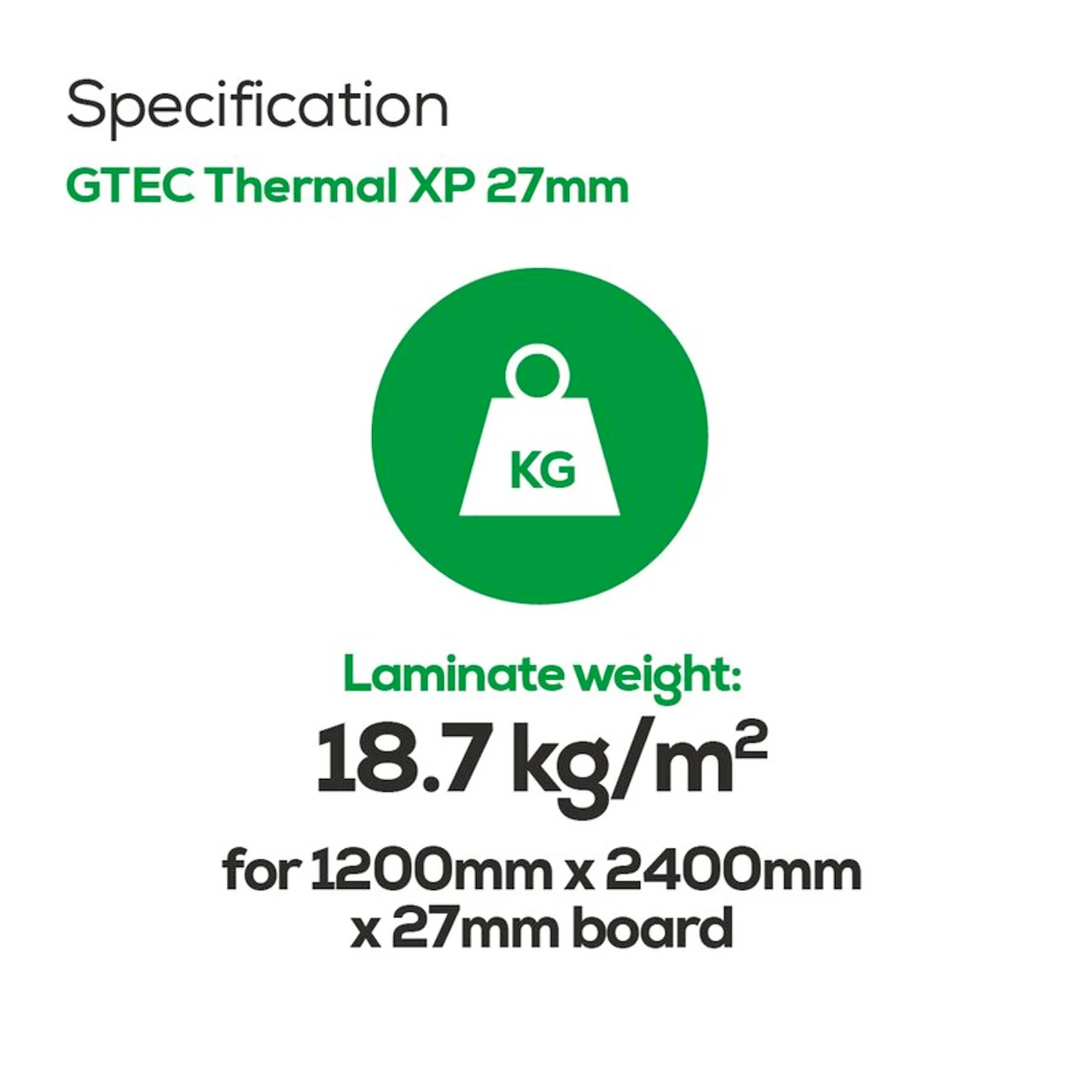 Siniat GTEC Thermal XP Board Plasterboard Tapered Edge 2400 X 1200 X 27mm 10 Siniat GTEC Thermal XP Board Plasterboard Tapered Edge 2400 X 1200 X 27mm - Image 8