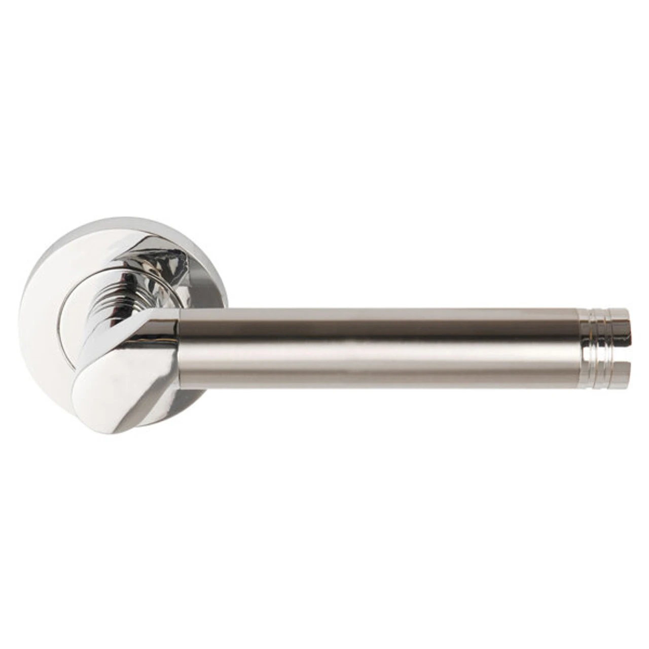 Callisto Privacy Door Lever On Round Rose PCP/SCP 3 Callisto Privacy Door Lever On Round Rose PCP/SCP