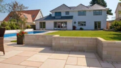 Sawn Versuro Stone Straight Coping Caramel Cream 500 X 136mm (50 Pack)