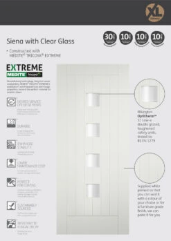 XL Tricoya Pattern 10 External Double Glazed Door With Clear Glass -Home Building Materials Store t.tlx xbxTYZf.ixTapu Abx.xKBDx1 . 88598.1700662701