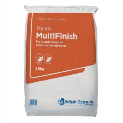 British Gypsum Thistle Multi Finish Plaster 25kg Bag